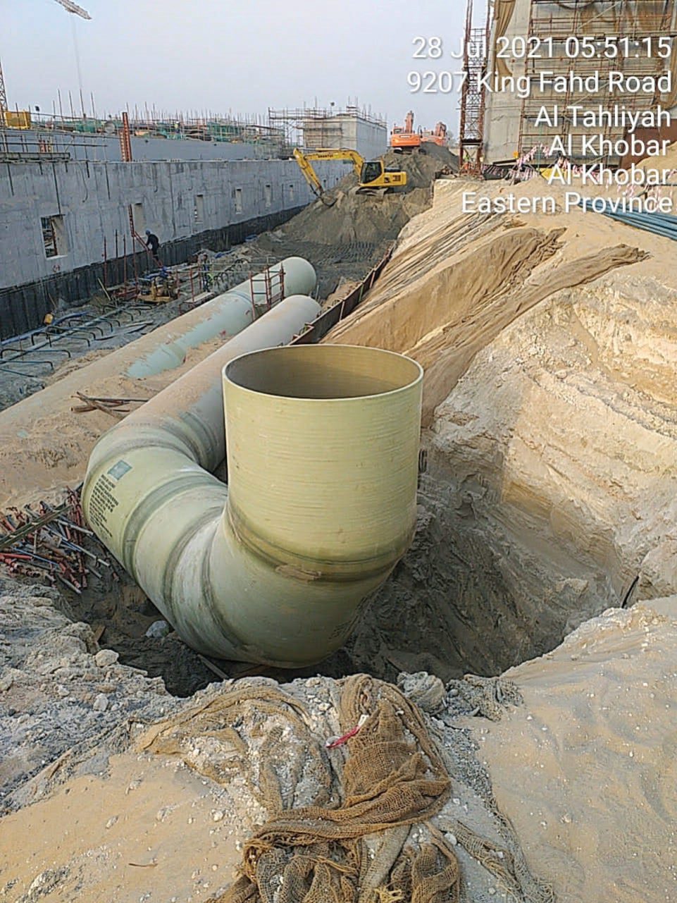 Glass Fiber Reinforced Epoxy Piping