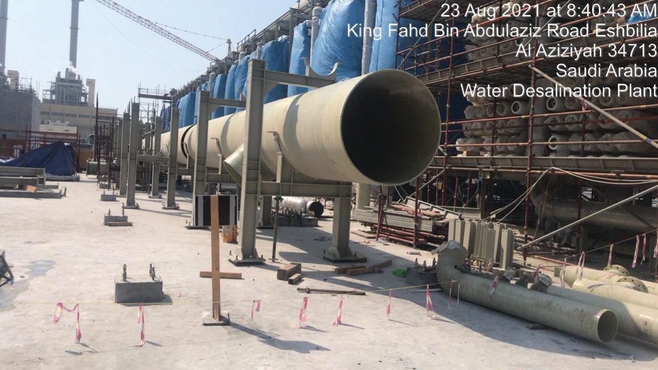 Glass Fiber Reinforced Epoxy Piping