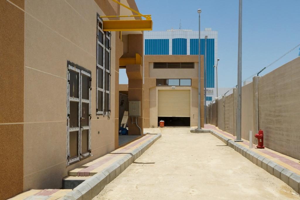 Industrial site work
